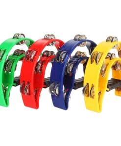 Paquete de 4 Pandereta Media Luna EOEXN para Adultos