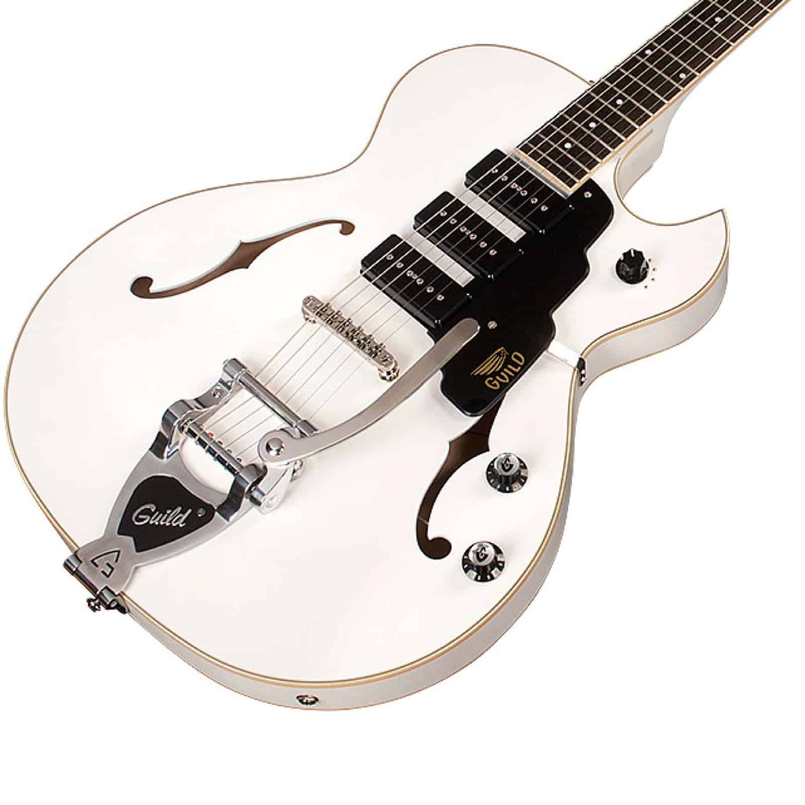 Guitarra Eléctrica Guild Starfire I Jet 90 - Blanco Satinado - Imagen 5