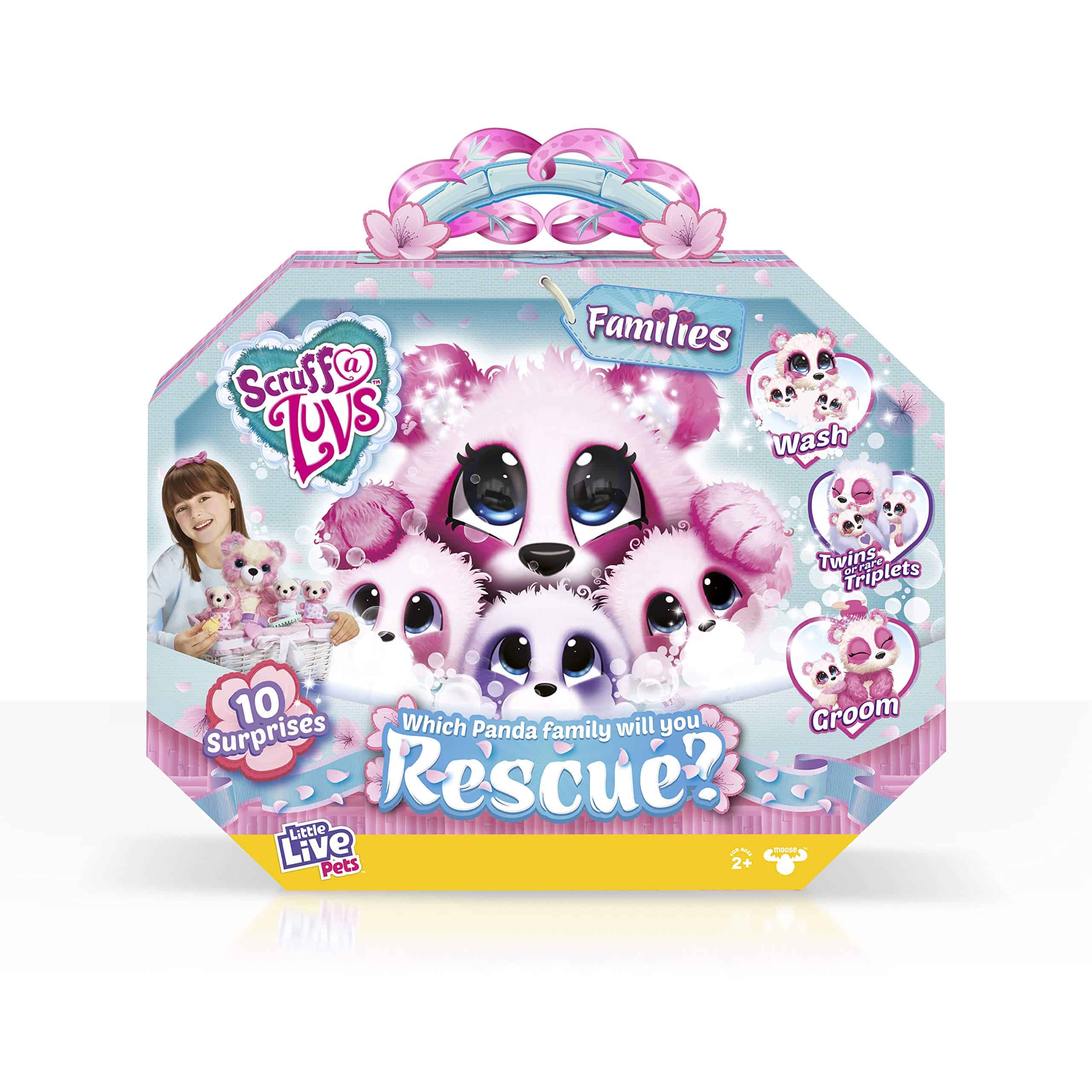 Scruff-a-Luvs 30110 Little Live Rescue Pet Surprise Soft