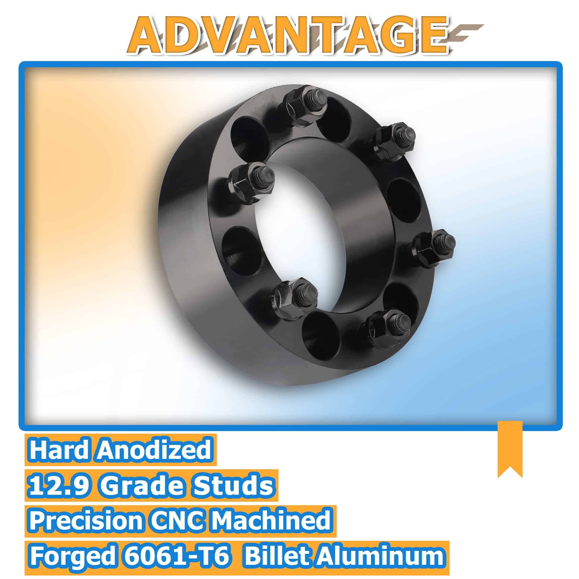 YIZBAP Separadores de Rueda 6x5.5 para Tacoma 4Runner - Imagen 5