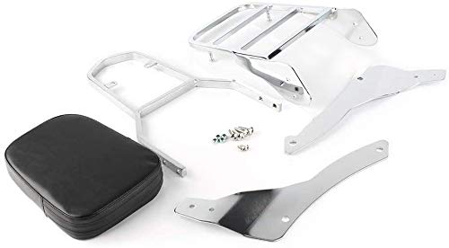 Respaldo Sissy Bar con Portaequipajes y Cojín Cómodo - Imagen 6