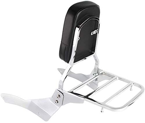 Respaldo Sissy Bar con Portaequipajes y Cojín Cómodo - Imagen 4