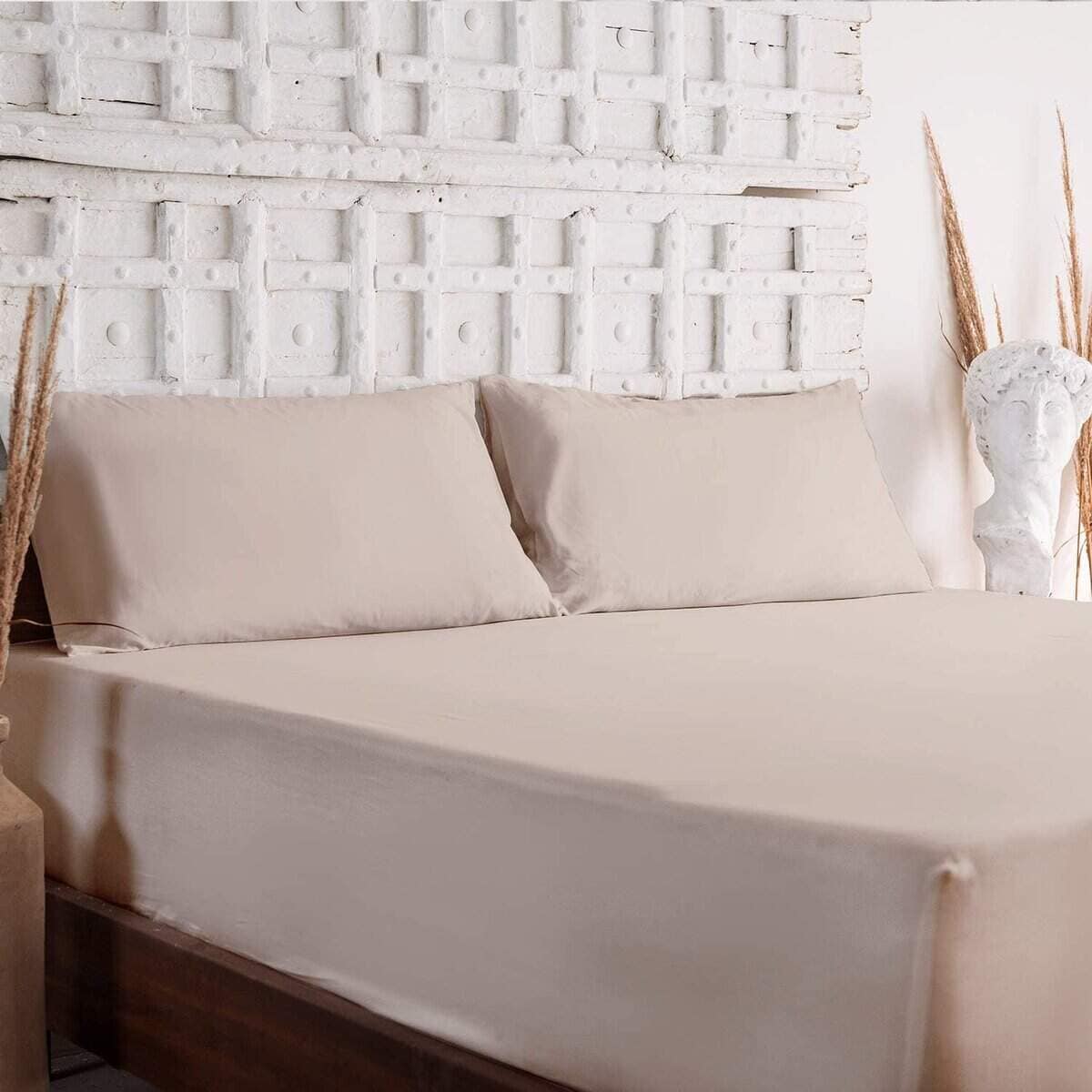 Sábana Ajustable Craftsworth 100% Algodón Egipcio Tamaño