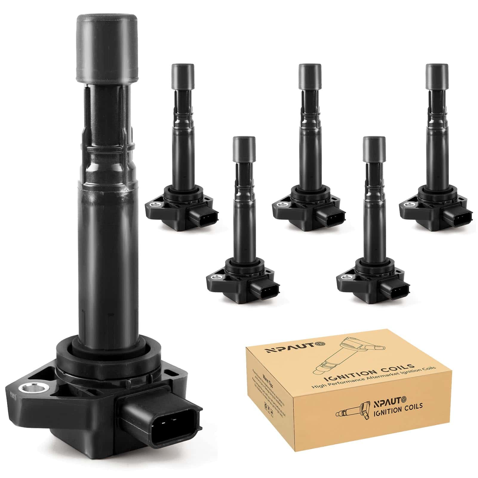 Conjunto de 6 Bobinas de Encendido para Honda Civic, Honda