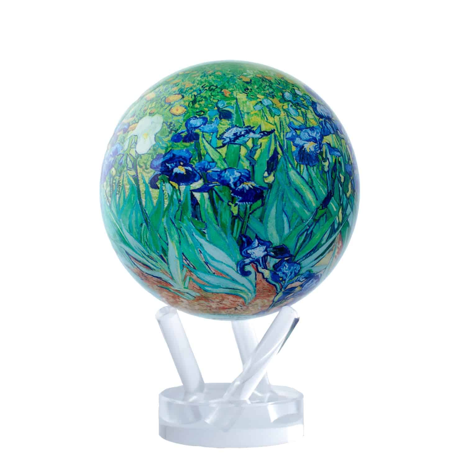 MOVA Globe Van Gogh Irises 4.5"