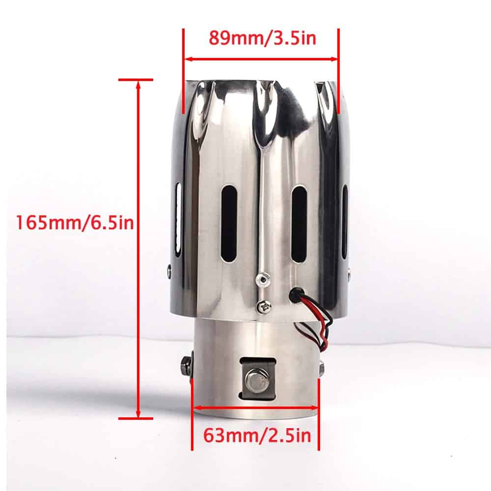 Tubos de escape de 2.5'' de Inlet en Acero Inoxidable - Imagen 4