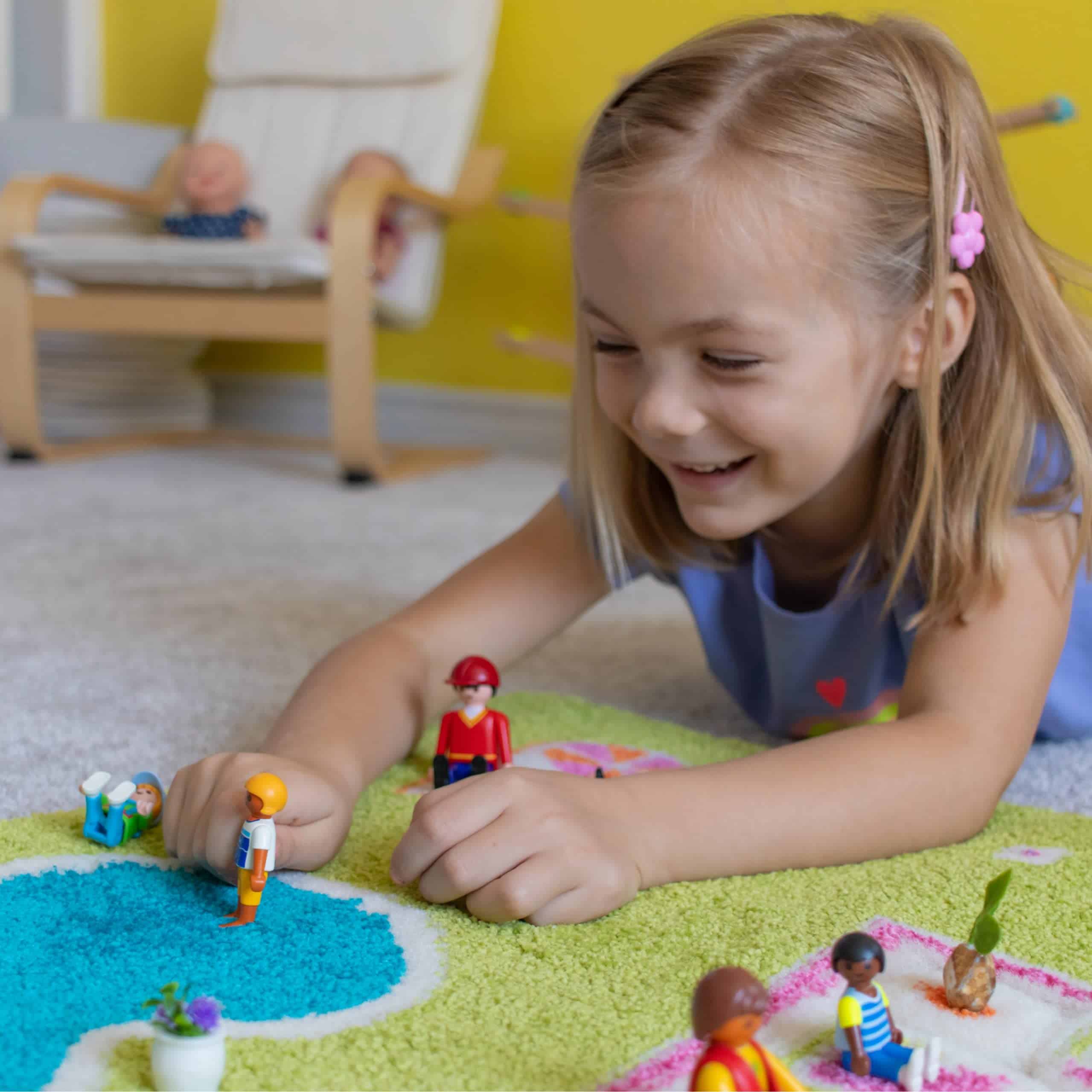 Tapete de Juegos 3D Montessori IVI Playhouse, No Tóxico, - Imagen 4