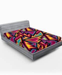 Sábana ajustable Lunarable Contemporary, Patrón geométrico