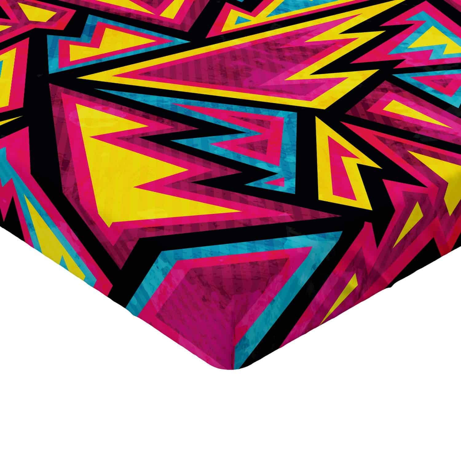 Sábana ajustable Lunarable Contemporary, Patrón geométrico - Imagen 4