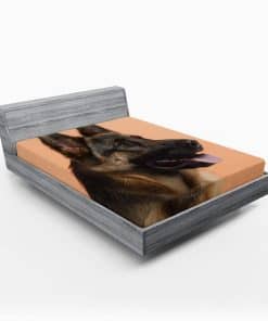 Sábana Ajustable Lunarable Pastor Alemán, Foto de Primer