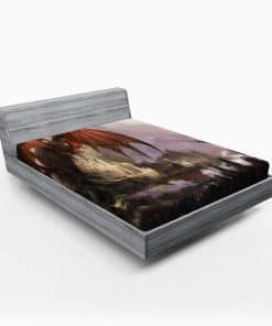 Sábana Ajustable Lunarable Dragon, Escena de Fantasía