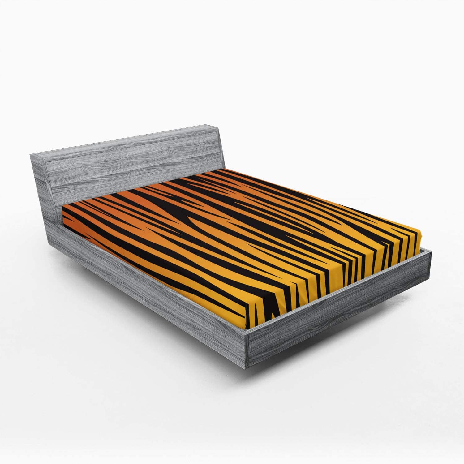 Lunarable Sábana Ajustable de Estampado Animal, Patrón de