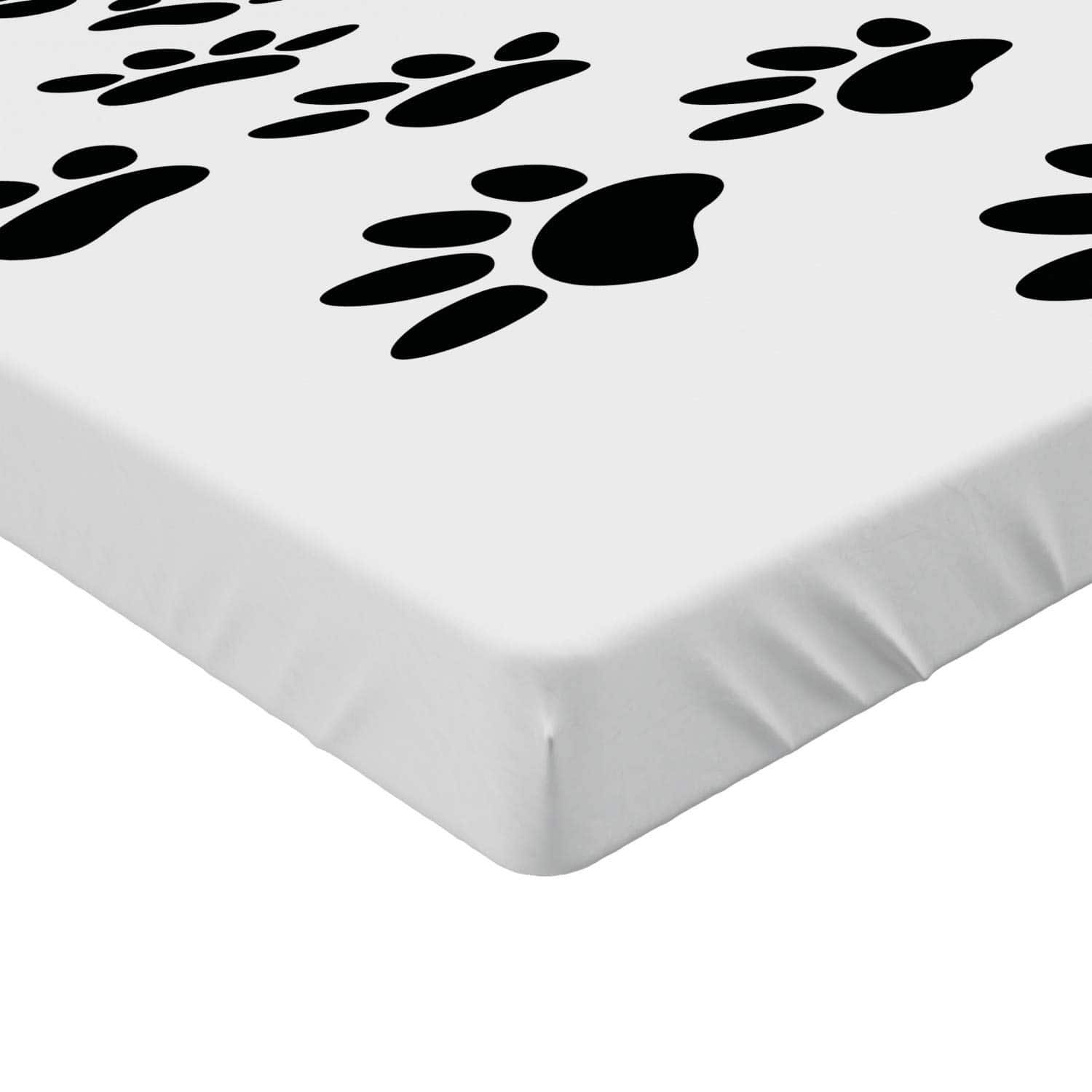 Sábana Ajustable Lunarable Animal, Ilustración de Huella de - Imagen 4