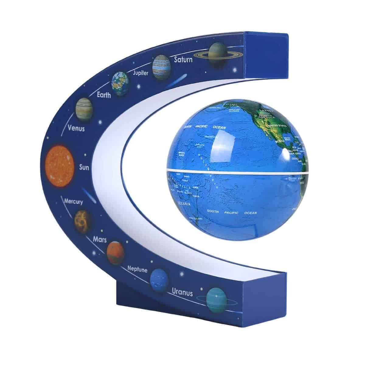 Globo flotante WOWESOTICA, globos geográficos levitantes