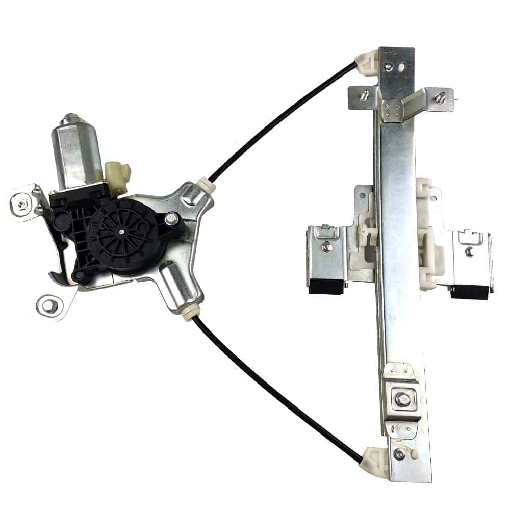 Regulador de ventana con motor trasero izquierdo para