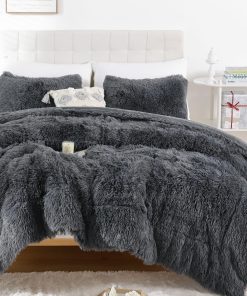 Juego de Edredón de Piel sintética Smoofy Tamaño Queen 3