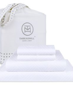 Juego de sábanas de lujo tamaño King 100% algodón