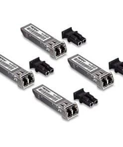 Módulo TRENDnet SFP Multi-Modo LC 4-Pack, TEG-MGBSX/4,