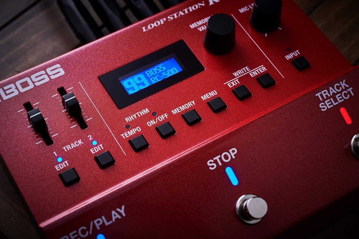 Boss RC-500 Loop Station Pedal Grabador de Frases Compacto - Imagen 6