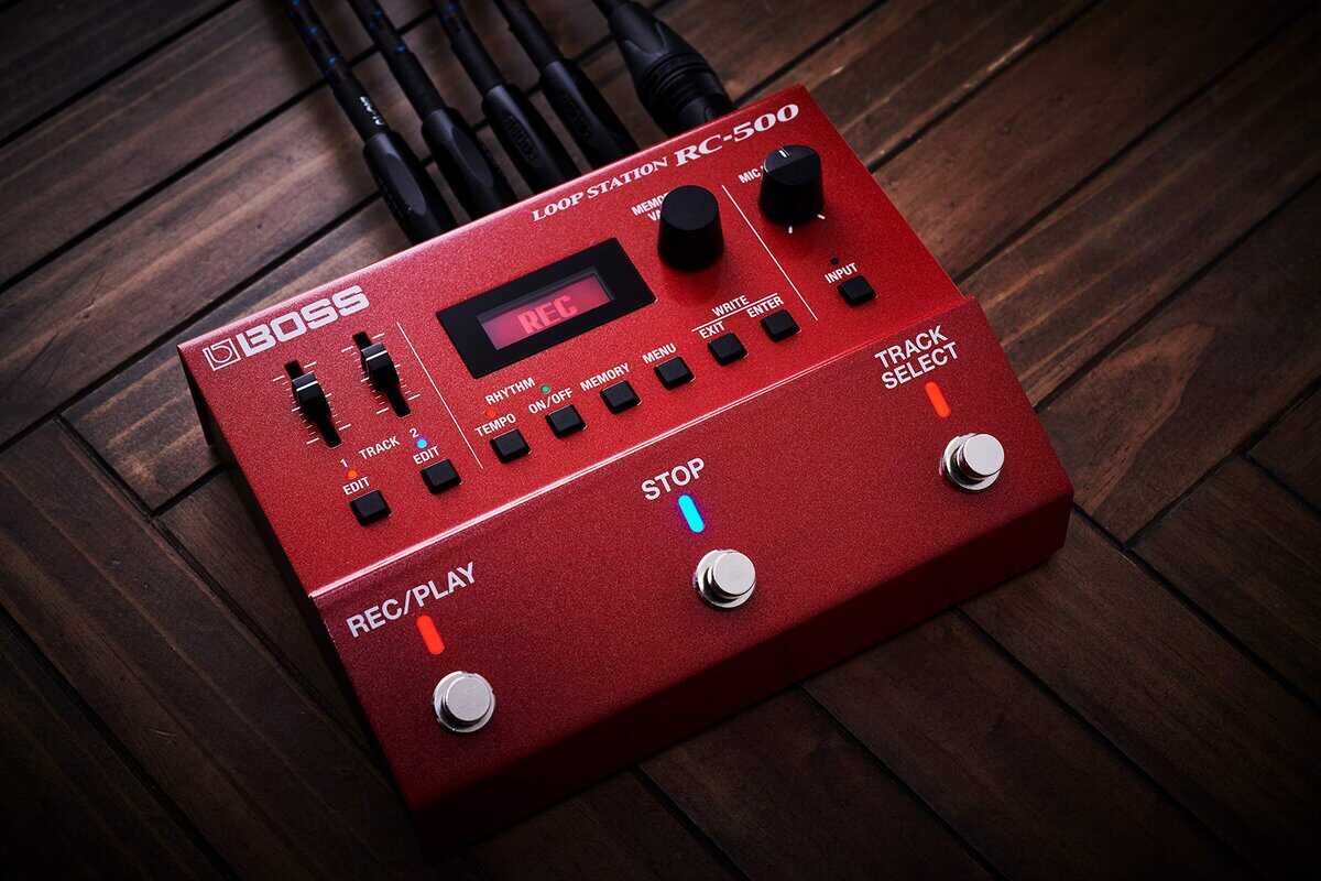 Boss RC-500 Loop Station Pedal Grabador de Frases Compacto - Imagen 5