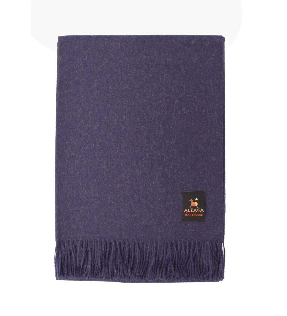 Manta de Alpaca 100% Baby Wool de Peso Ligero Diseño de - Imagen 3