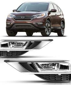 Faros de Niebla DLAA Para Honda CRV 2015 2016 Estilo OE,