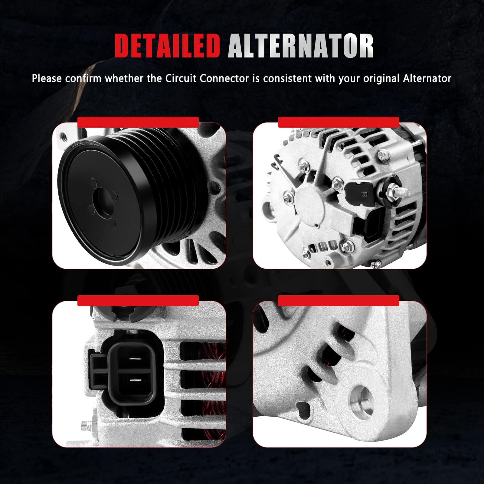 GDSMOTU 23100-8J000 400-44053 Nuevo Alternador Compatible - Imagen 6