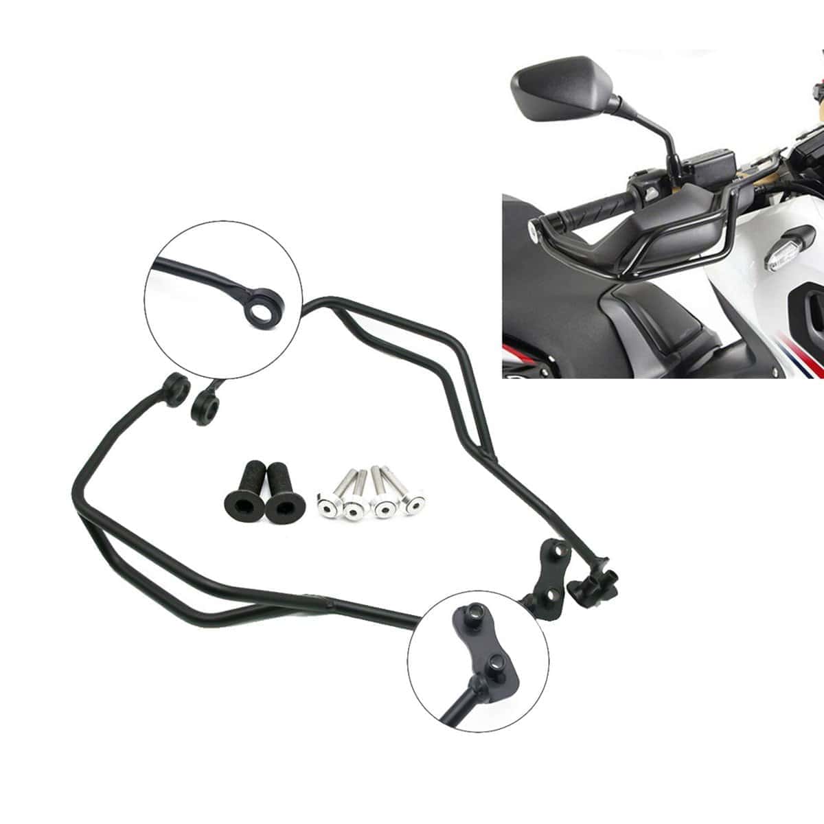 Worldmotop Protectores de Manillar para Honda CRF1000L