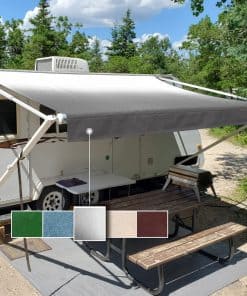 Tela de repuesto para toldo RV de grado estándar de vinilo