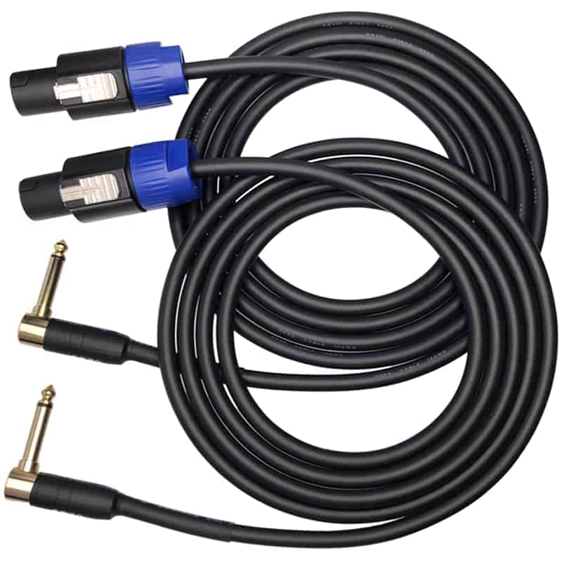 Cable CESS-133-6f de ángulo recto de 1/4 de pulgada TS a - Imagen 6