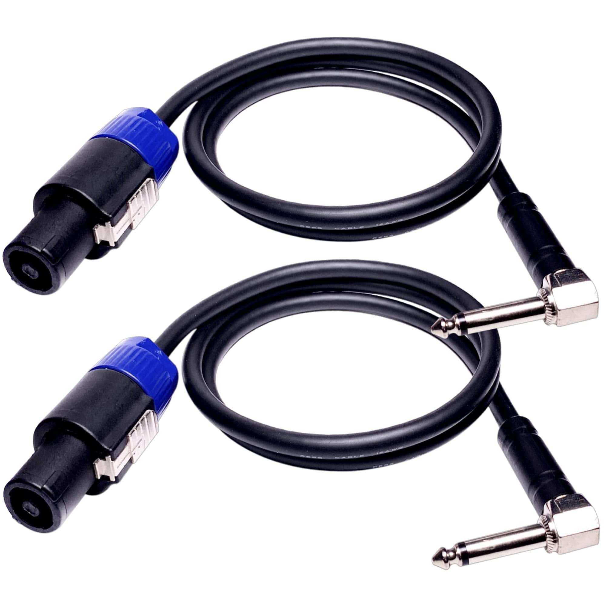 Cable CESS-133-6f de ángulo recto de 1/4 de pulgada TS a