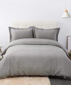 Fundas de Almohada Estándar de Algodón Egipcio de 100%,