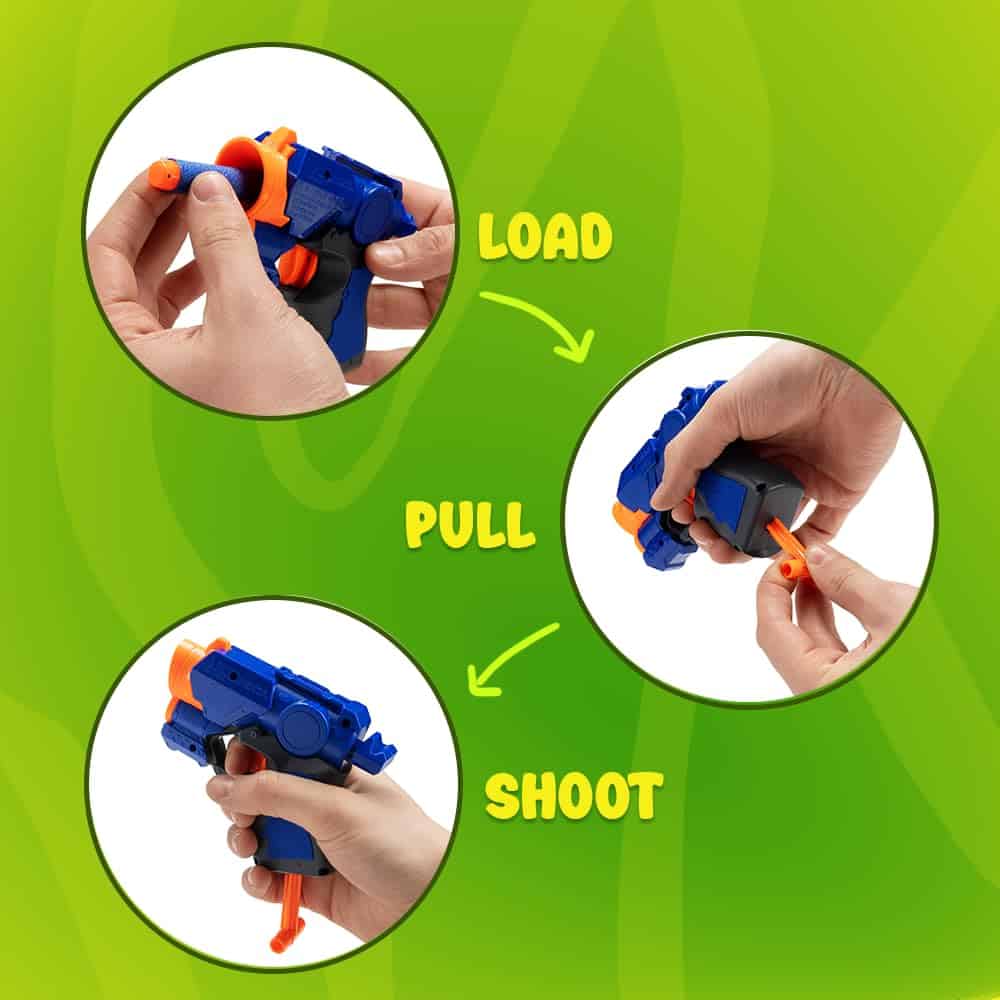 Juego de Dinosaurios para Niños con Lanzador de Bolas y - Imagen 7