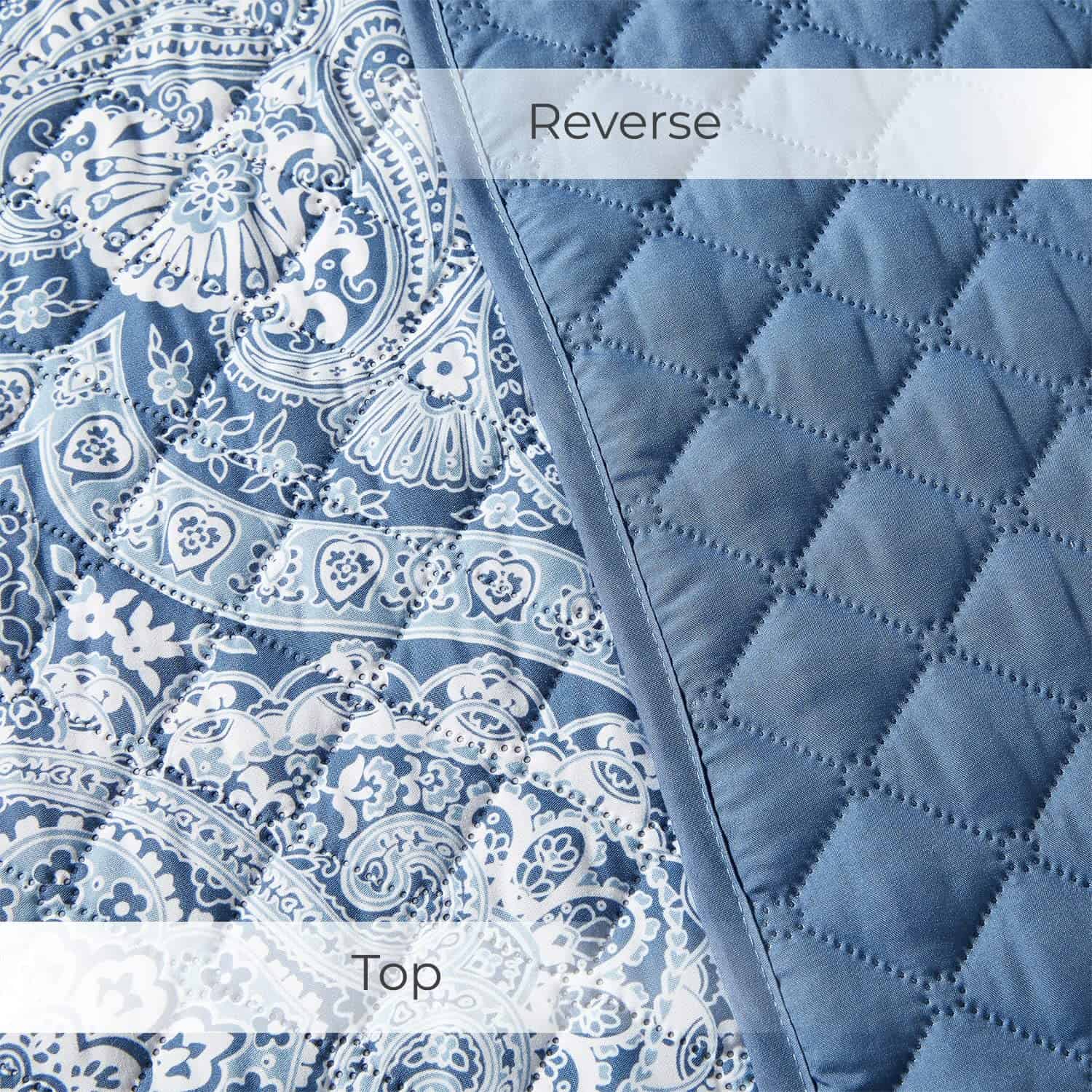 Juego de Colcha y Cubrecama Mellanni Twin - Cubrecama con - Imagen 6