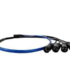 SuperCAT Sound Tails Male etherCON to Male Breakout XLR -