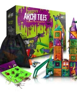 DIY jr Creepy Archi Tiles - Magnetic Tiles para Niños -