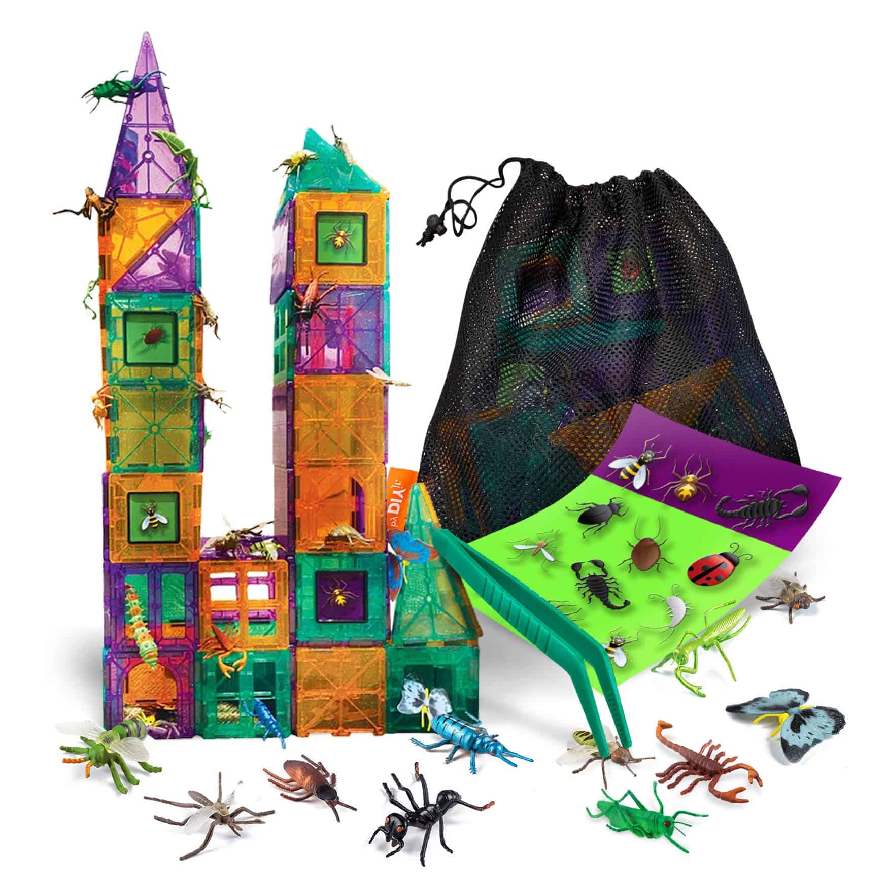 DIY jr Creepy Archi Tiles - Magnetic Tiles para Niños - - Imagen 5