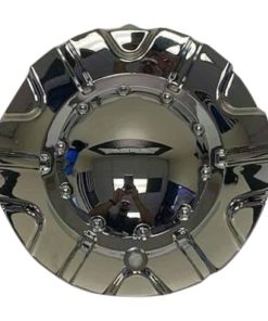 Centro de tapa de rueda cromada Akuza 504 Spur
