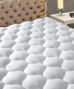 MATBEBY Protector de colchón Twin XL - Topper de colchón