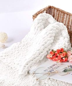 Manta Chunky de Punto Abound (50"x60", 5 lbs) - Manta de