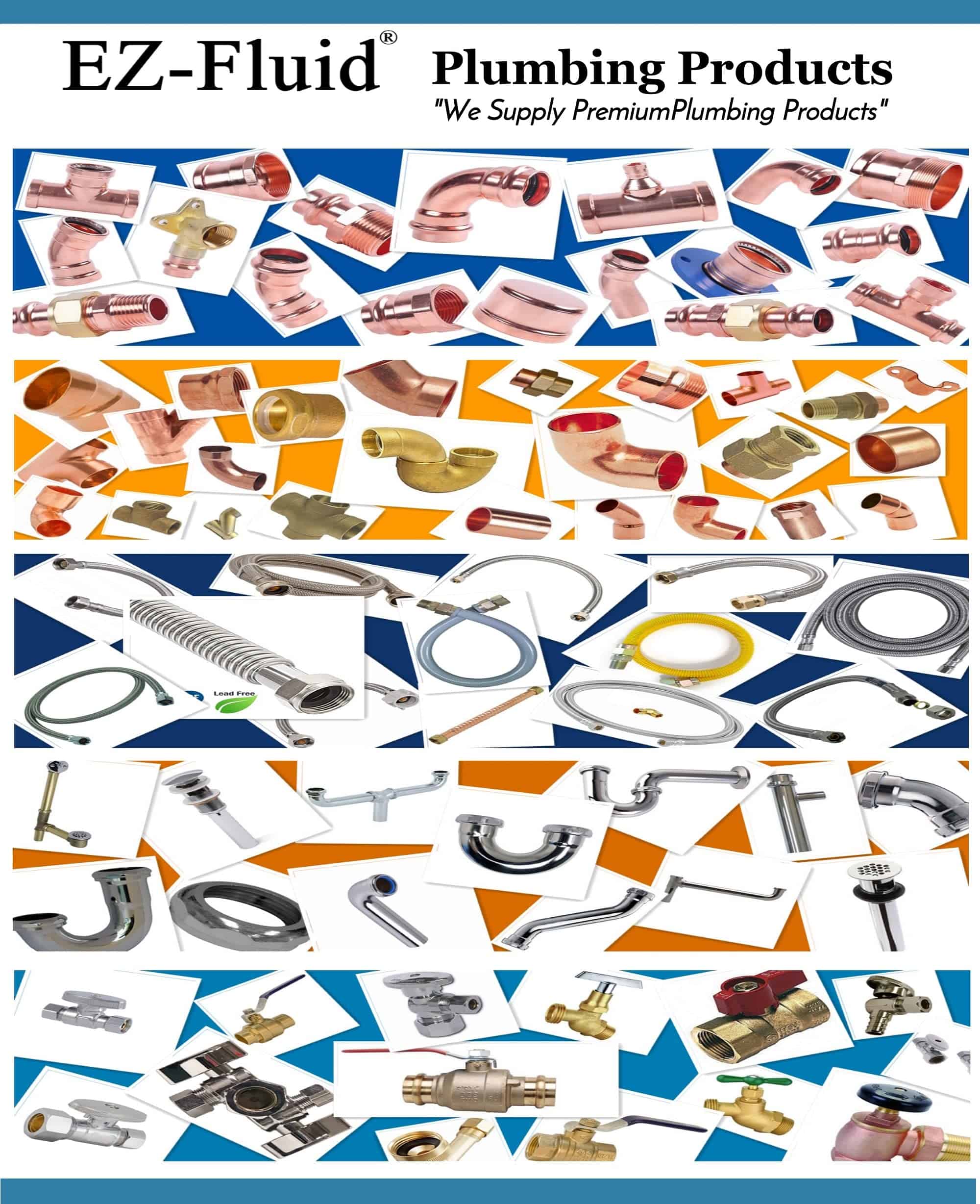 EZ-Fluid 48" S.S Corrugado Recubierto de Epoxi Amarillo - Imagen 6