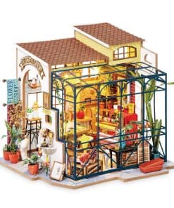 Kit de Casa de Muñecas en Miniatura DIY - Florería de Emily