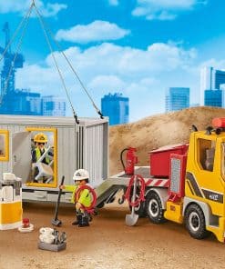 PLAYMOBIL Low Loader with Container 9898