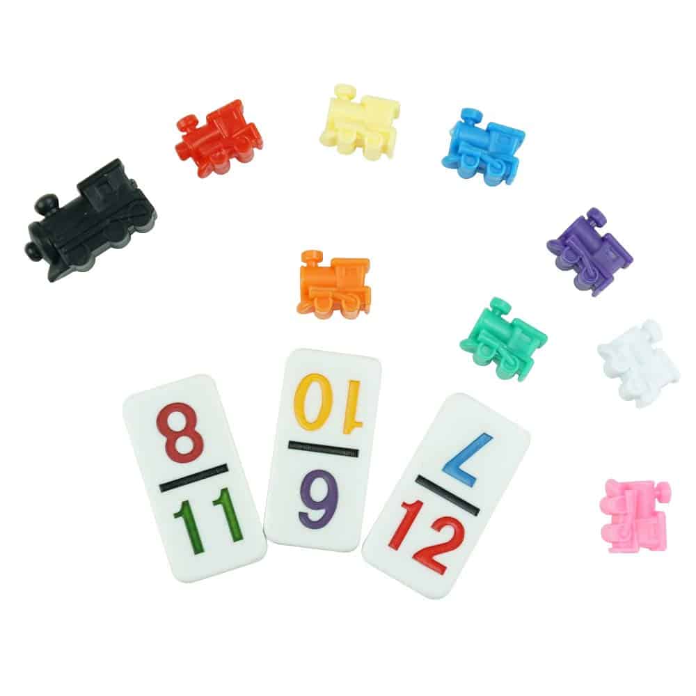 Juego de Dominó Mexicano de Doble 12 con 91 Fichas y Caja - Imagen 7