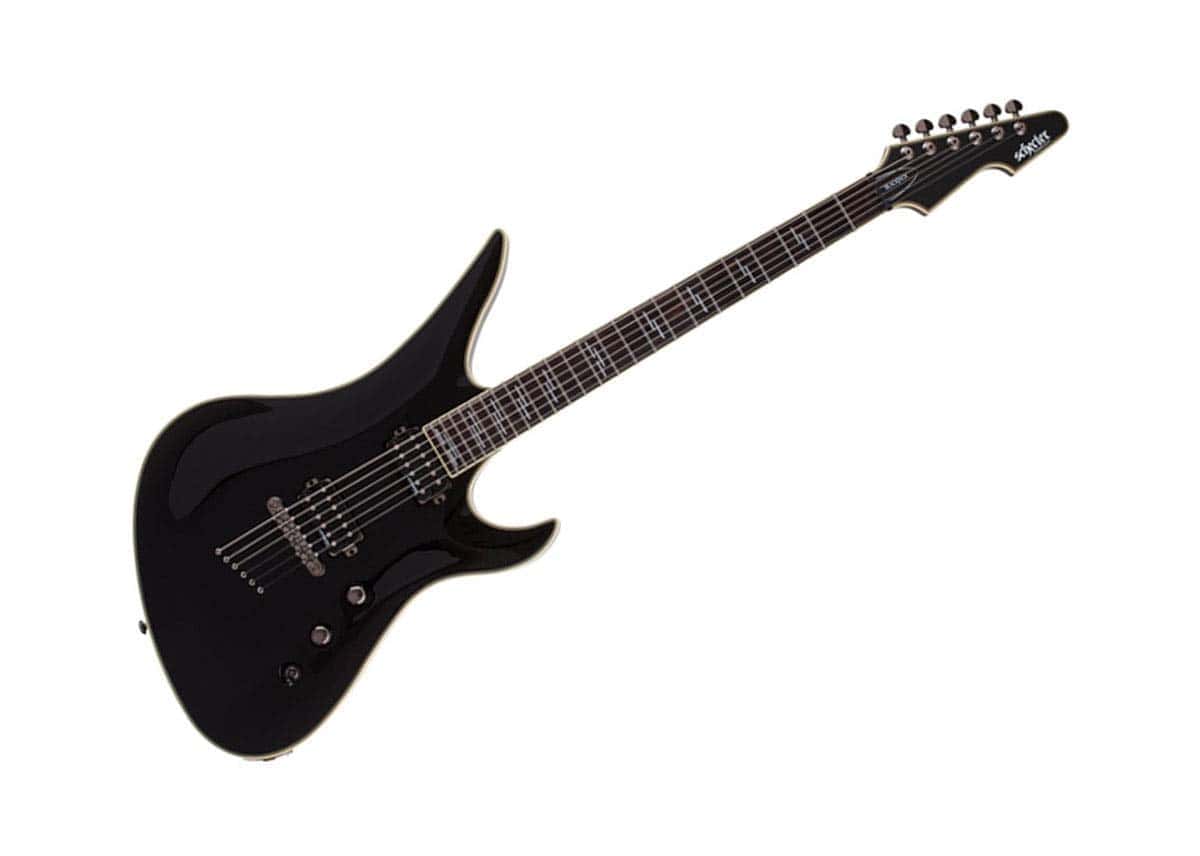 Guitarra Eléctrica Schecter Avenger Blackjack Gloss Black,