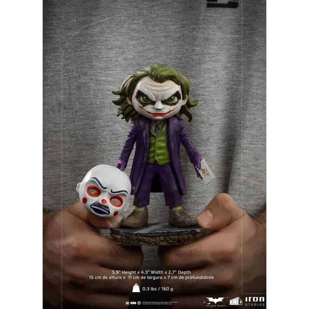Estátua The Joker - The Dark Knight - Minico - Iron Studios - Imagen 9