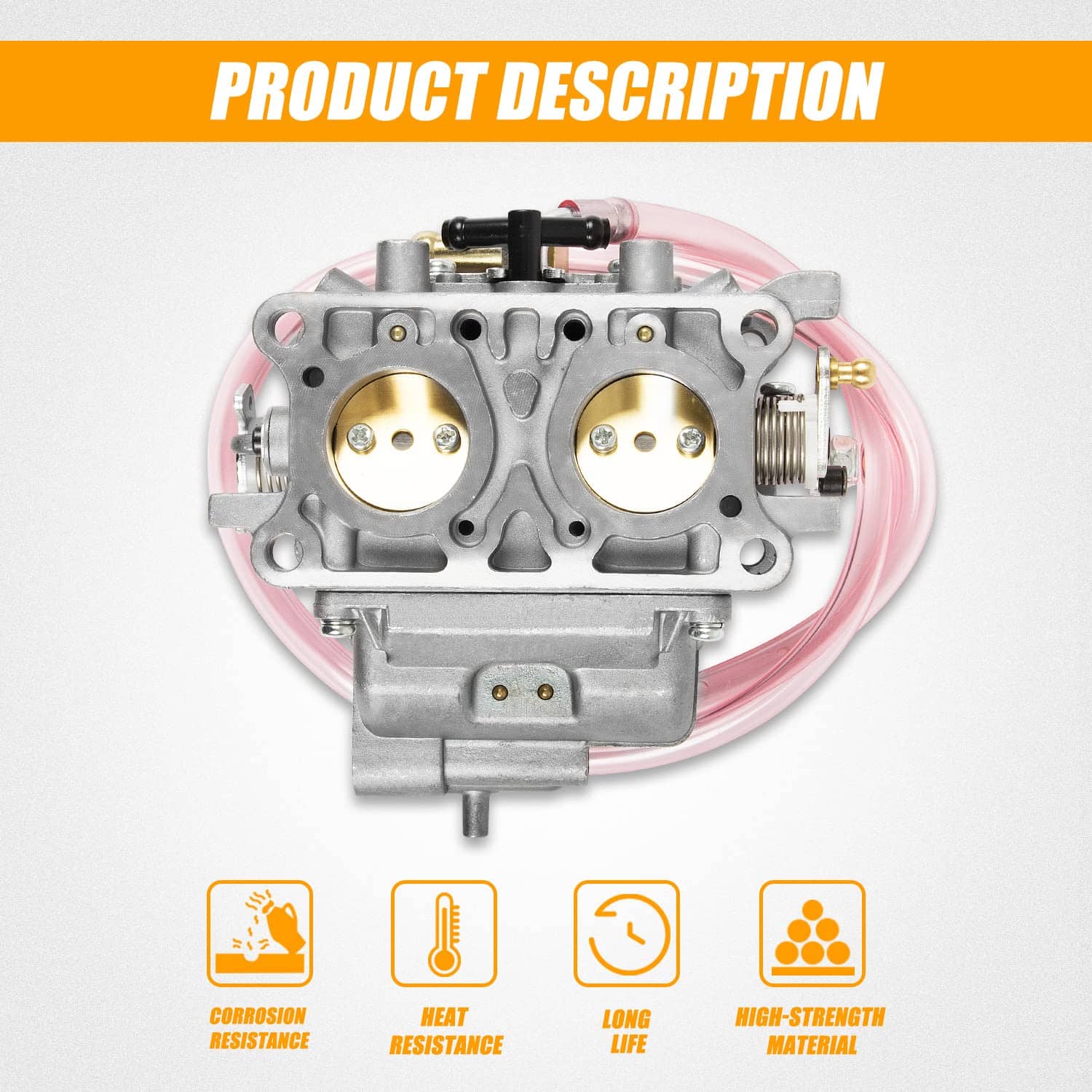 RANSOTO 15003-2766 Carburador Nuevo con Kit de Reparación - Imagen 3