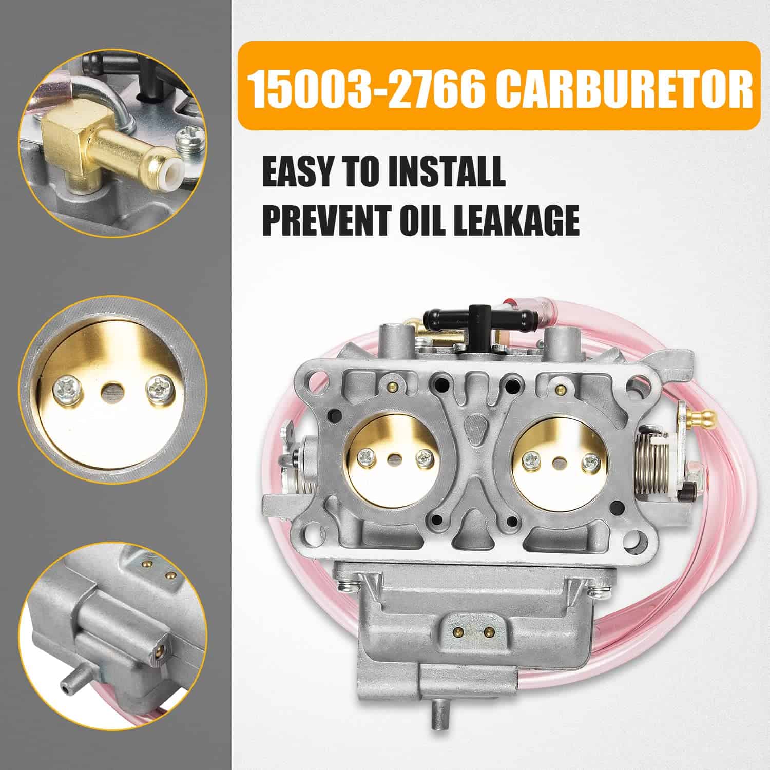RANSOTO 15003-2766 Carburador Nuevo con Kit de Reparación - Imagen 4