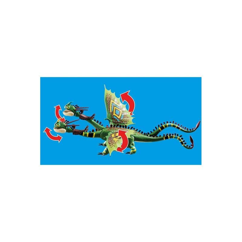 Juego de Dragones de Playmobil: Ruffnut y Tuffnut con Barf - Imagen 5