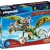Juego de Dragones de Playmobil: Ruffnut y Tuffnut con Barf